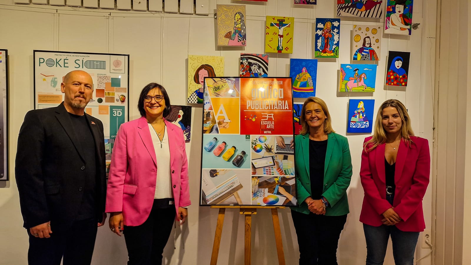 La Escuela de Arte de Motril incorpora el ciclo superior de Gráfica Publicitaria a su oferta formativa